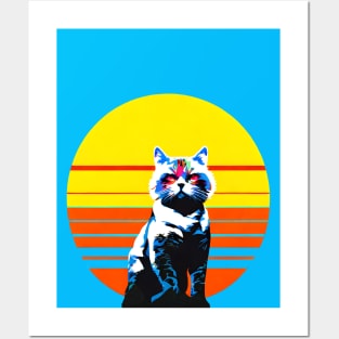 Cat in Asia Posters and Art